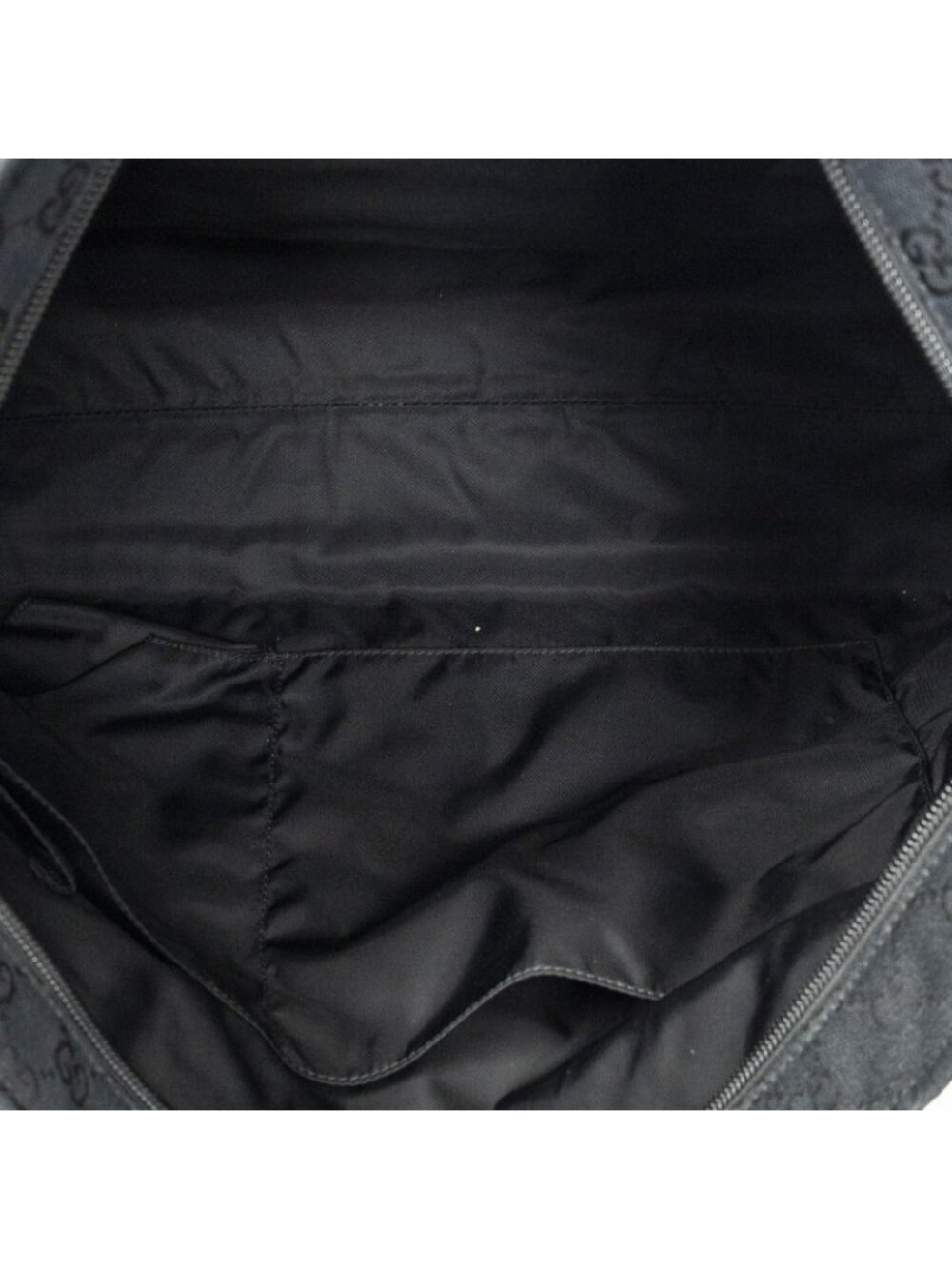 Gucci Web Large Diaper Tote Black GG Canvas - Picture 9 of 10